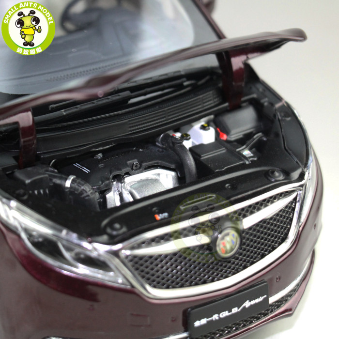 1/18 GMC Buick GL8 MPV Business Car Diecast Car MPV Model Toys for gifts collection hobby