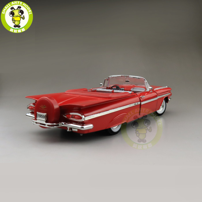 1/18 1959 Chevrolet IMPALA Road Signature Diecast Model Car Toys Boys Girls Gift