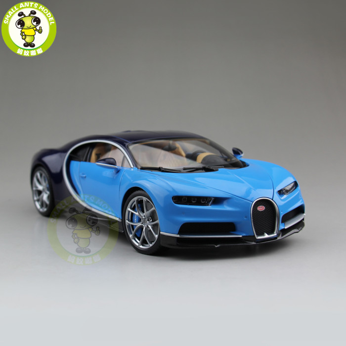 1/18 Bugatti Chiron 2016 Super Car Welly GTAUTOS Diecast Metal Car Model Boy Girl Birthday Gift Collection Hobby