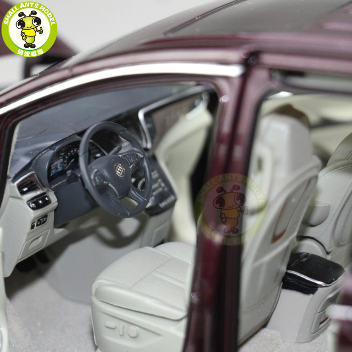 1/18 GMC Buick GL8 MPV Business Car Diecast Car MPV Model Toys for gifts collection hobby