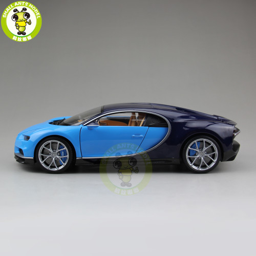 1/18 Bugatti Chiron 2016 Super Car Welly GTAUTOS Diecast Metal Car Model Boy Girl Birthday Gift Collection Hobby