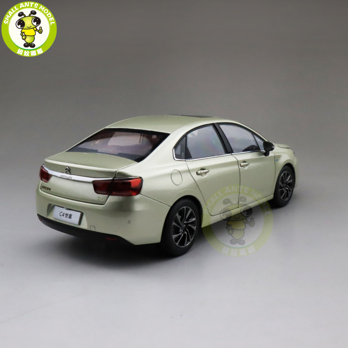 1/18 Citroen C4 C4L Diecast car model Toys Kids Boy Girl GIFTS Gold
