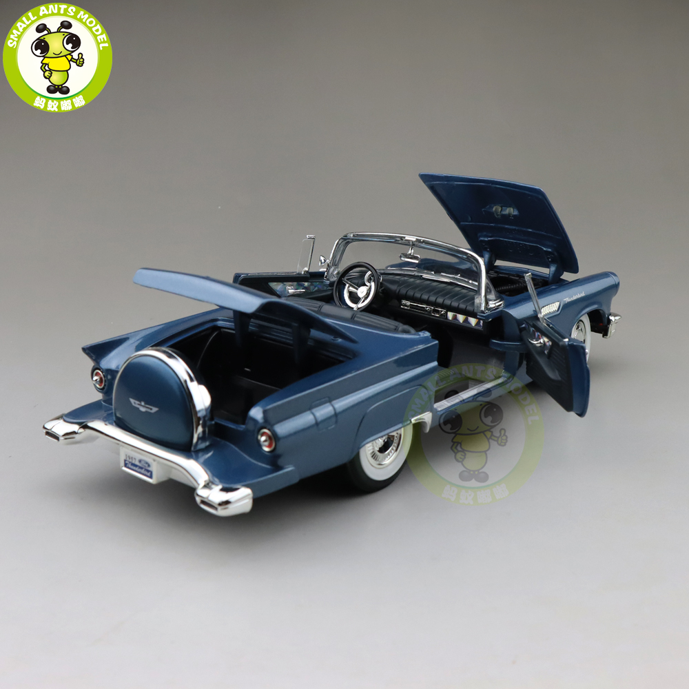 1/18 1957 Ford THUNDERBIRD Road Signature Diecast Model Car Toys