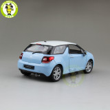 1/24 Citroen DS3 2010 Welly 24013 Diecast Model Car Blue