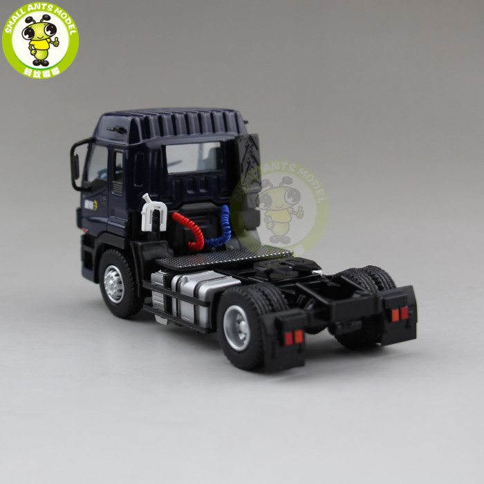 1/50 Isuzu EXR EXZ Truck Trailer Container Deppon Logistics Diecast Model Blue