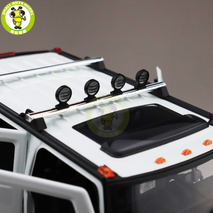 1/18 GreenLight Hummer H2 Diecast Model Car SUV Toys Kids Boys Girls Gifts White color