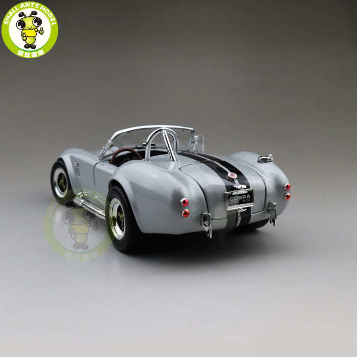 1/18 1964 Ford Shelby COBRA 427 S/C Road Signature Diecast Model Car Toys Boys Girls Gift Silver