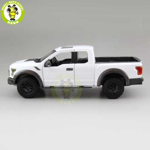 1/24 Maisto Ford F150 F 150 Raptor 2017 Pickup Truck Diecast Metal Car Model Toys for kids Boy Girl Gift Collection White