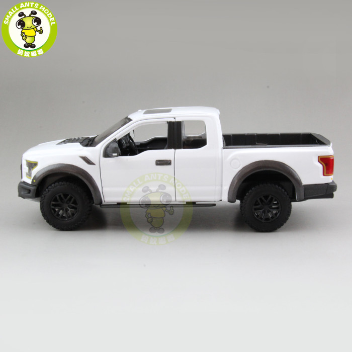1/24 Maisto Ford F150 F 150 Raptor 2017 Pickup Truck Diecast Metal Car Model Toys for kids Boy Girl Gift Collection White