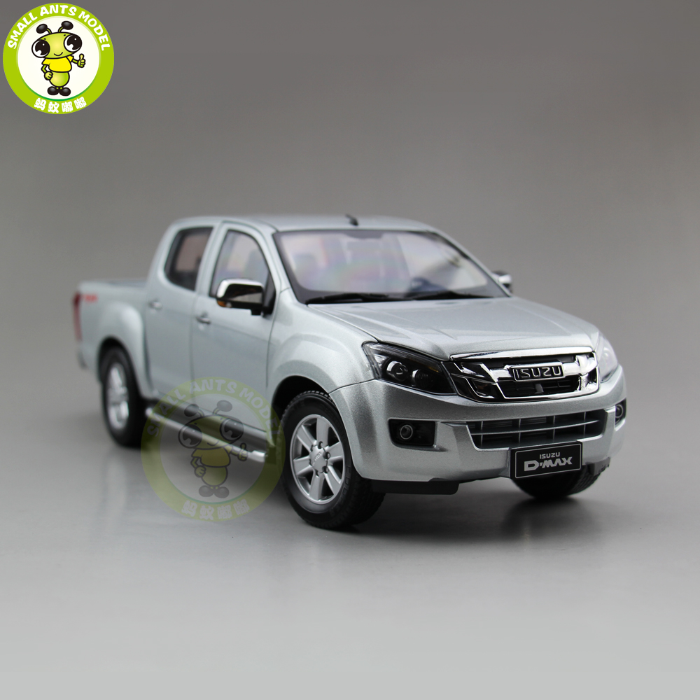 1/18 いすゞ　D-MAX 1/18 Scale ISUZU D-MAX Pickup 2021 Grey Diecast Car Toy Collection