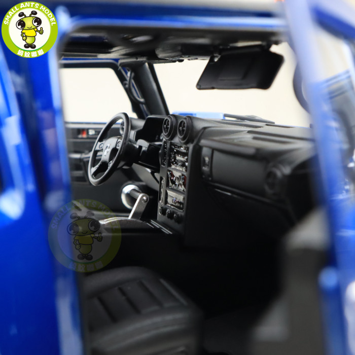 1/18 GreenLight Hummer H2 Diecast Model Car SUV Toys Boys Girls Gifts Blue