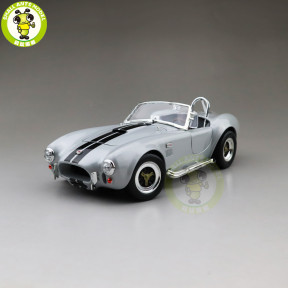1/18 1964 Ford Shelby COBRA 427 S/C Road Signature Diecast Model Car Toys Boys Girls Gift Silver