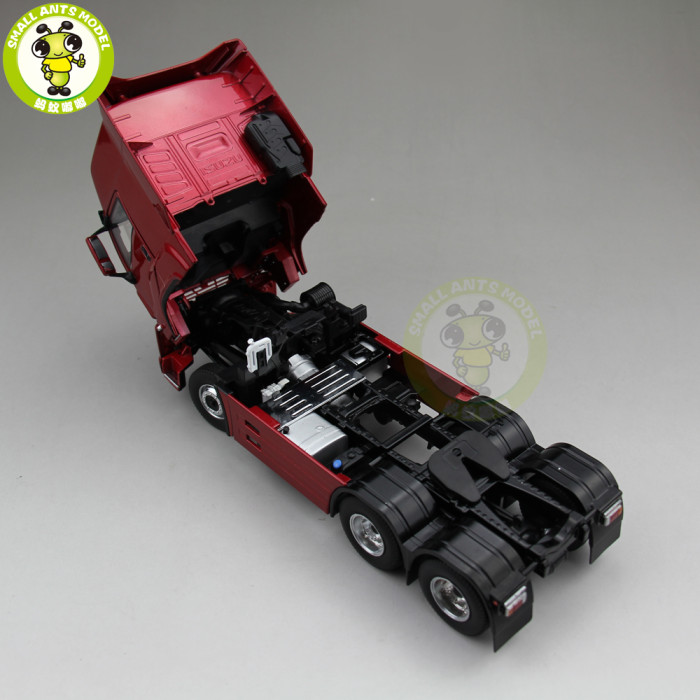 1/32 Isuzu GIGA VC61 Truck Trailer Diecast Car Model Collection Gift Hobby Red