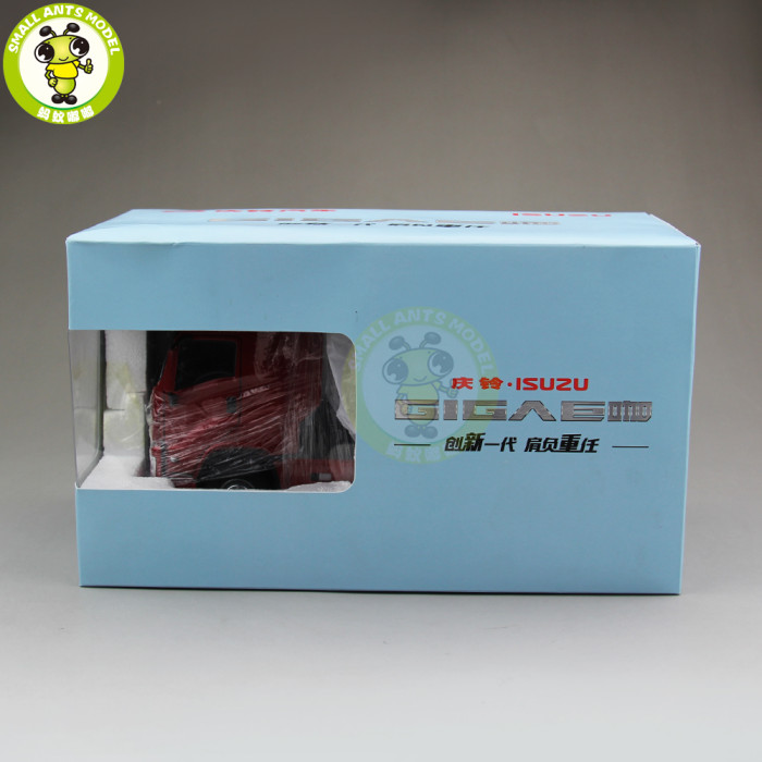 1/32 Isuzu GIGA VC61 Truck Trailer Diecast Car Model Collection Gift Hobby Red
