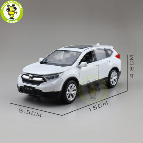 1/32 JKM Honda CRV CR V SUV Diecast Model CAR SUV Toys for kids children Sound Lighting Pull Back gifts