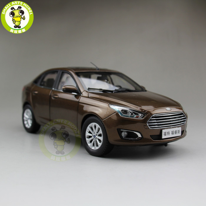 1/18 Ford Escort Diecast car model for collection gifts hobby Brown