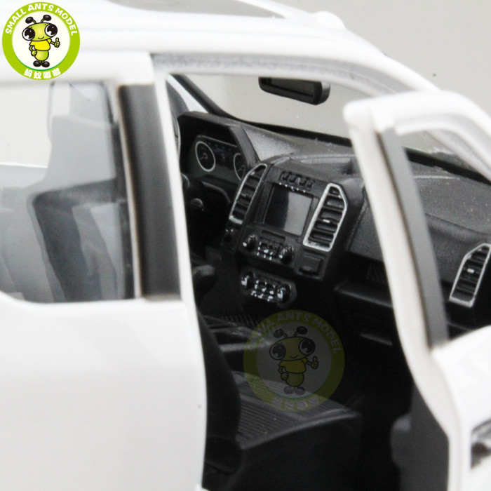 1/24 Maisto Ford F150 F 150 Raptor 2017 Pickup Truck Diecast Metal Car Model Toys for kids Boy Girl Gift Collection White