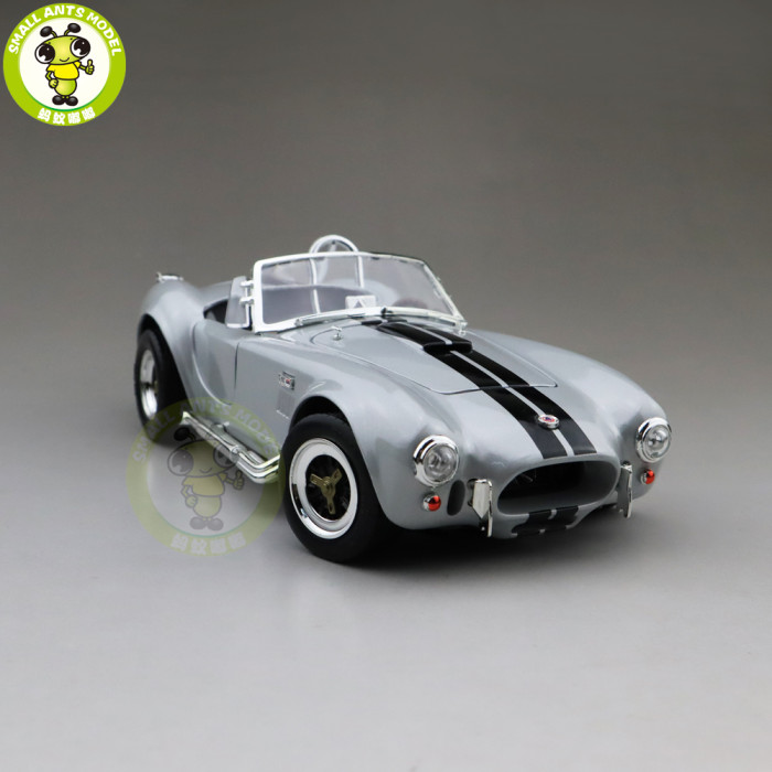 1/18 1964 Ford Shelby COBRA 427 S/C Road Signature Diecast Model Car Toys Boys Girls Gift Silver