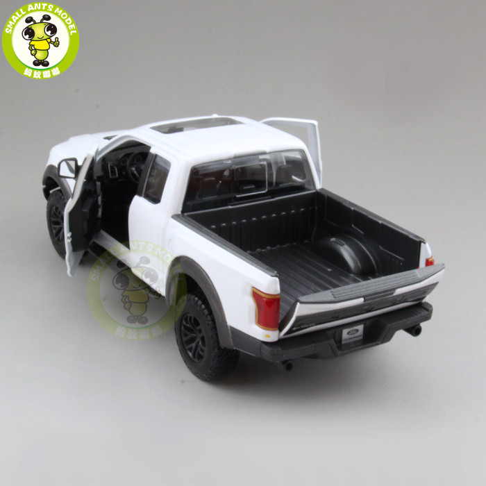 1/24 Maisto Ford F150 F 150 Raptor 2017 Pickup Truck Diecast Metal Car Model Toys for kids Boy Girl Gift Collection White