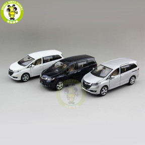 1/32 JKM Honda Odyssey 2015 MPV Diecast Metal Model CAR Toys for kids children Sound Lighting Pull Back gifts collection hobby