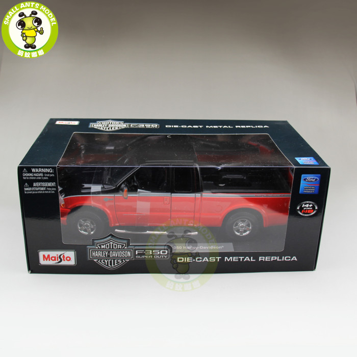 1/18 FORD F 350 Super Duty Diecast Car Model Maisto 36690 Orange Color