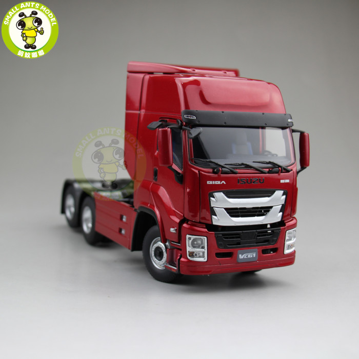 1/32 Isuzu GIGA VC61 Truck Trailer Diecast Car Model Collection Gift Hobby Red