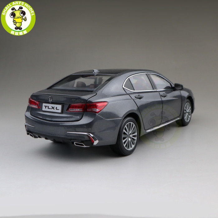 1/18 Honda ACURA TLX L TLX-L Diecast Metal Car Model Toys For Kids Boy Girl Gift Collection Hobby Gray