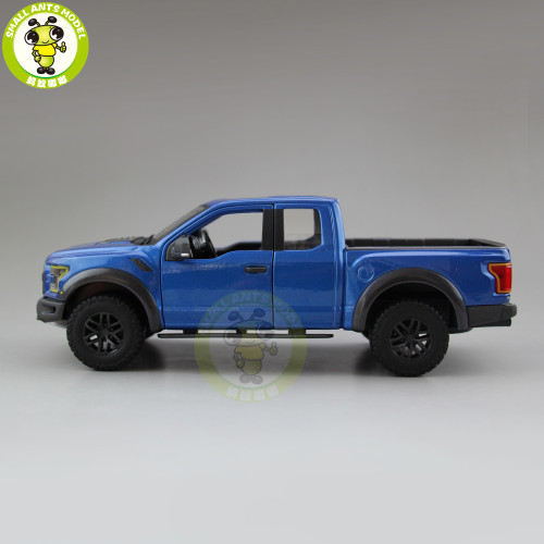 1/24 Maisto Ford F150 F 150 Raptor 2017 Pickup Truck Diecast Metal Car Model Toys for kids Boy Girl Gift Collection Blue