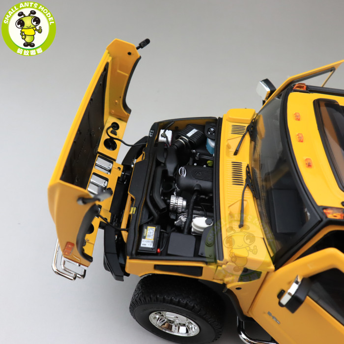 1/18 GreenLight Hummer H2 Diecast Model Car SUV Toys Boys Girls Gifts Yellow