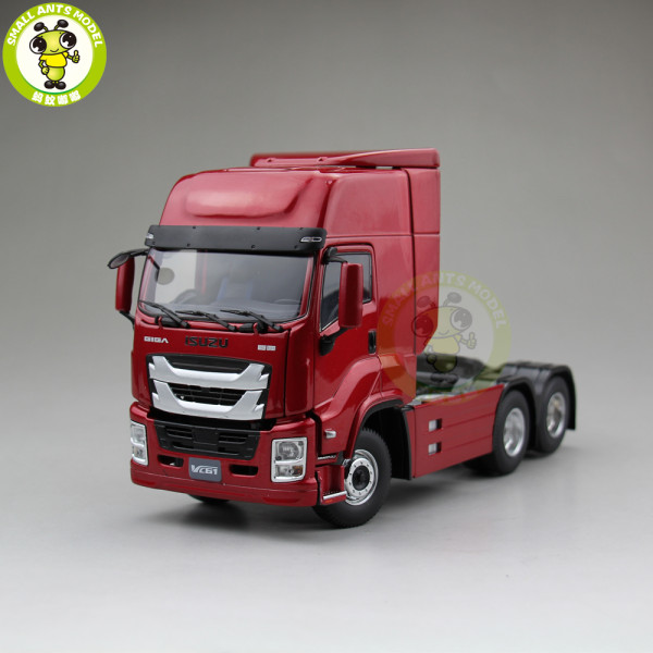 1/32 Isuzu GIGA VC61 Truck Trailer Diecast Car Model Collection Gift Hobby Red