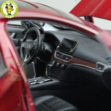 1/18 Honda Accord 10th Sedan Diecast Metal Car Model Toys Boy Girl Birthday Gift Collection Hobby Red