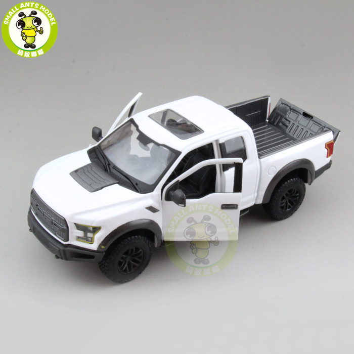 1/24 Maisto Ford F150 F 150 Raptor 2017 Pickup Truck Diecast Metal Car Model Toys for kids Boy Girl Gift Collection White