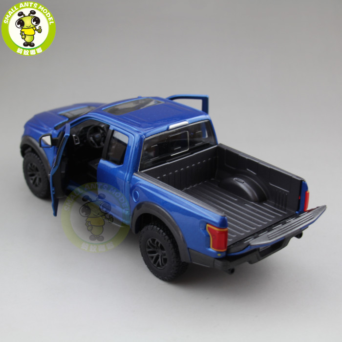 1/24 Maisto Ford F150 F 150 Raptor 2017 Pickup Truck Diecast Metal Car Model Toys for kids Boy Girl Gift Collection Blue