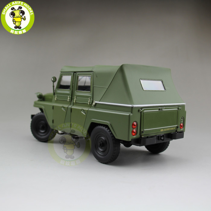 1/18 China BeiJing BJC JEEP 212 Army Military SUV Diecast alloy Metal suv car model Boy Girl Birthday Gift Collection Hobby