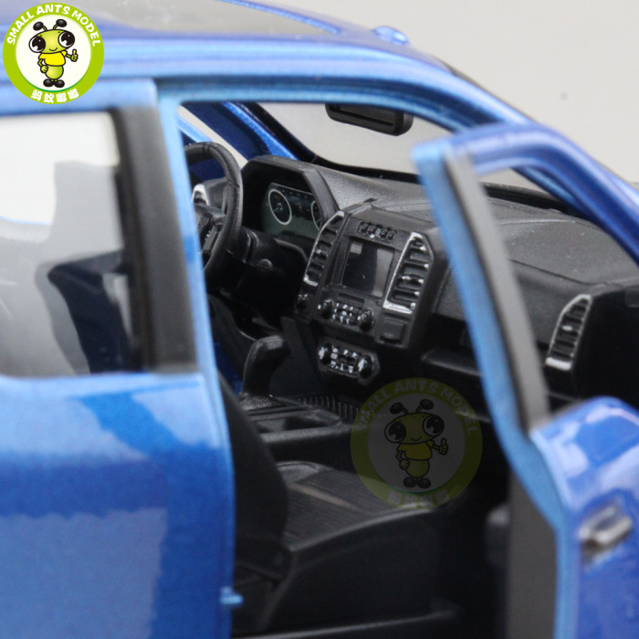 1/24 Maisto Ford F150 F 150 Raptor 2017 Pickup Truck Diecast Metal Car Model Toys for kids Boy Girl Gift Collection Blue