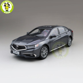 1/18 Honda ACURA TLX L TLX-L Diecast Metal Car Model Toys For Kids Boy Girl Gift Collection Hobby Gray