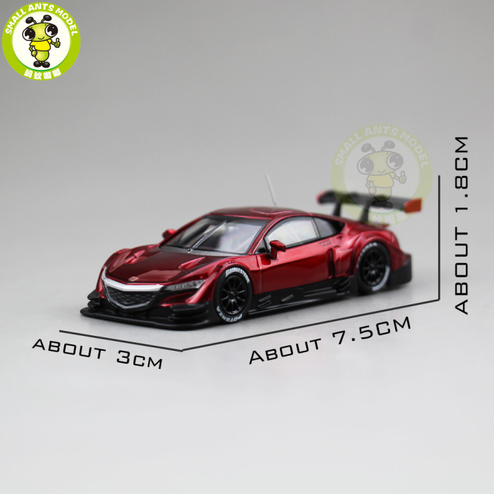 1/64 Honda NSX Concept GT 500 2014 Diecast Metal Car Model Toys for kids boy girl Gift Hobby Collection