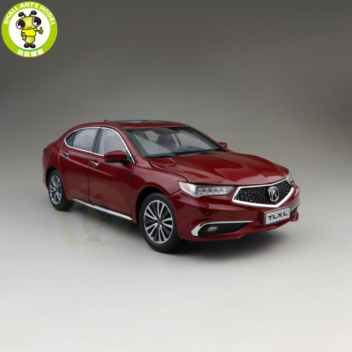 1/18 Honda ACURA TLX L TLX-L Diecast Metal Car Model Toys For Kids Boy Girl Gift Collection Hobby Red