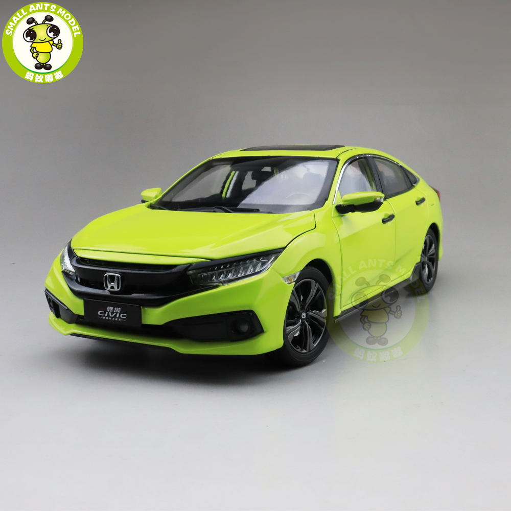 1/18 Honda CIVIC 10th generation 2019 Diecast Metal Car Model Toys