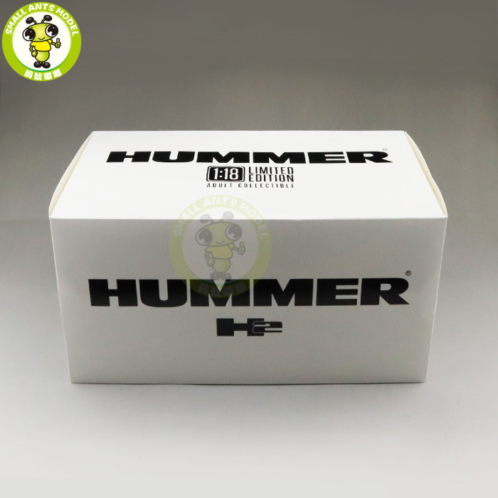 1/18 GreenLight Hummer H2 Diecast Model Car SUV Toys Boys Girls Gifts Blue