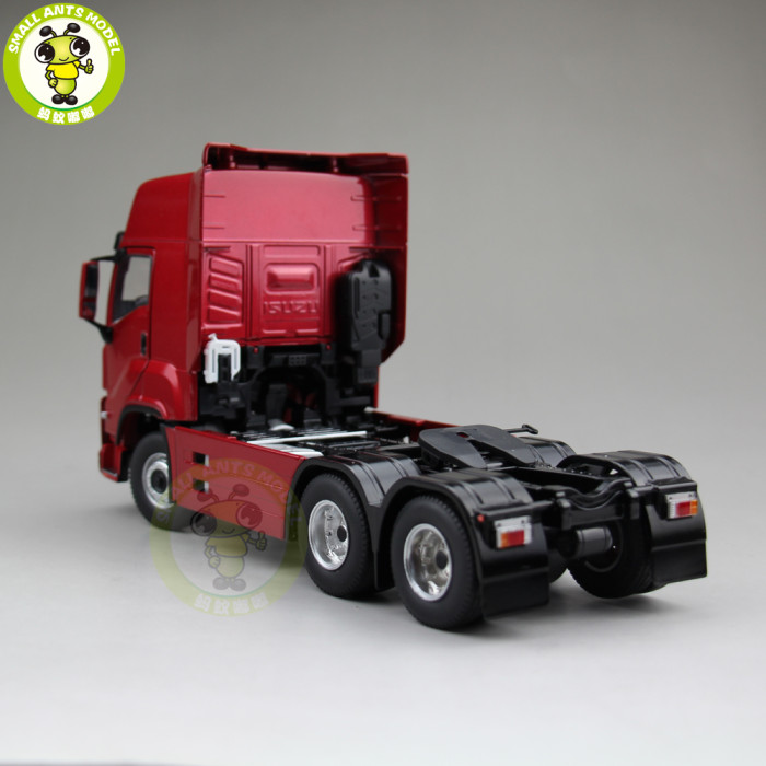 1/32 Isuzu GIGA VC61 Truck Trailer Diecast Car Model Collection Gift Hobby Red