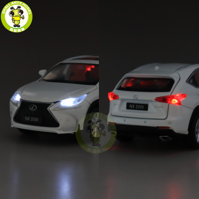 1/32 JACKIEKIM Toyota Lexus NX200T Diecast Model CAR SUV Toys for kids children Sound Lighting Pull Back gifts