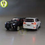 1/32 JACKIEKIM Toyota Lexus LX570 SUV Diecast Model CAR Toys for kids Sound Lighting Pull Back Car Boy Girl gifts