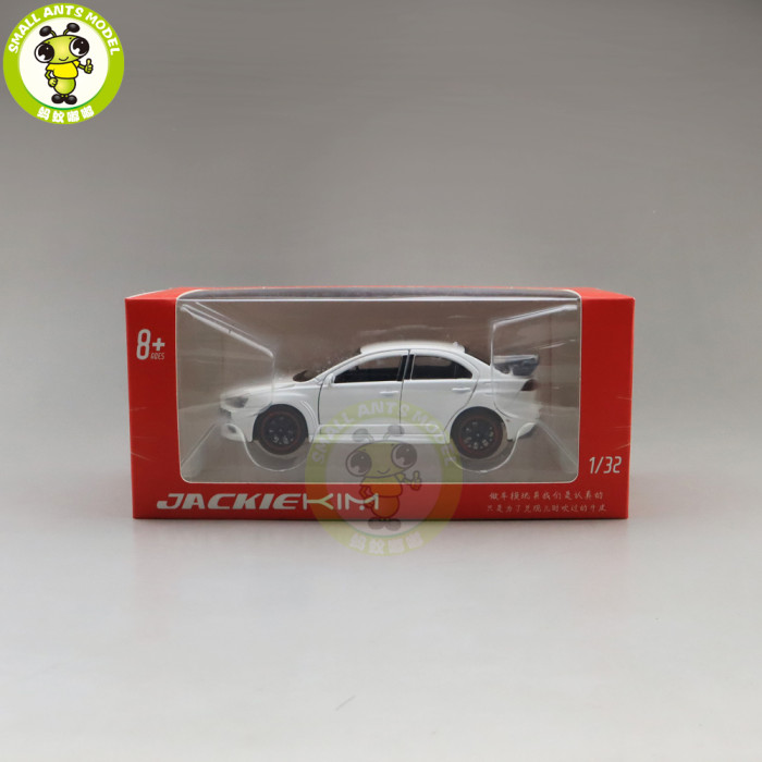 1/32 JACKIEKIM Mitsubishi Lancer EVO X 10 BBS RHD Diecast Model CAR Toys for kids Boy girl Gifts