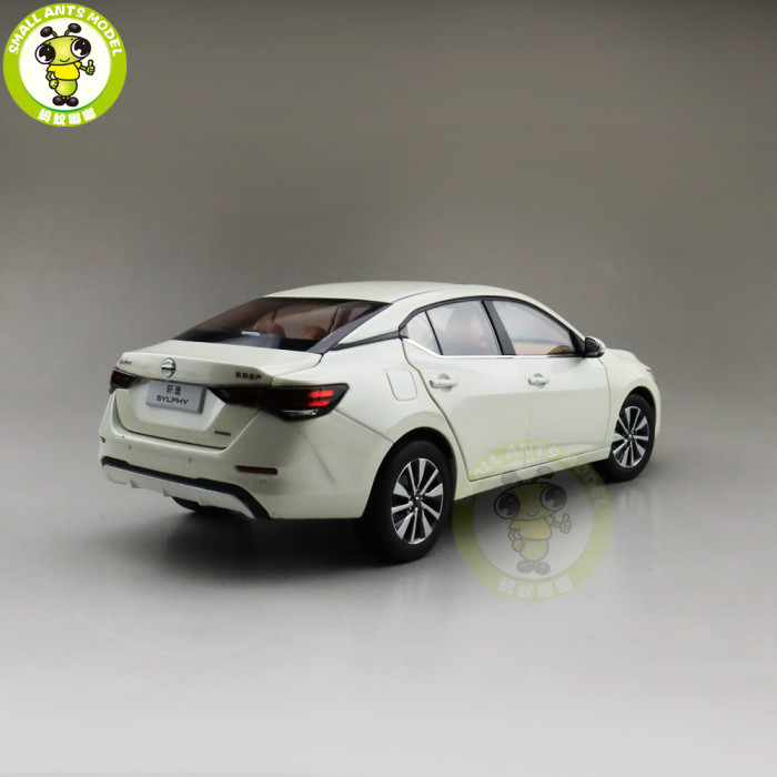 1/18 Nissan SYLPHY 2019 2020 Diecast Metal Car Model Toys kids Boys Girls Gifts White