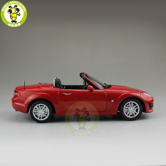 1/18 Mazda MX-5 MX 5 Roadster Diecast Metal Car Model Toy Boy Girl Gift Collection Red