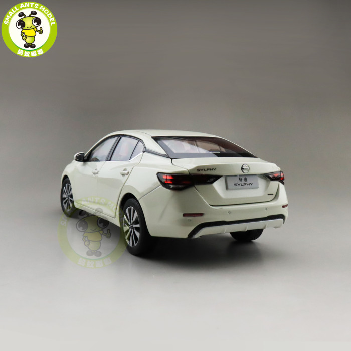 1/18 Nissan SYLPHY 2019 2020 Diecast Metal Car Model Toys kids Boys Girls Gifts White