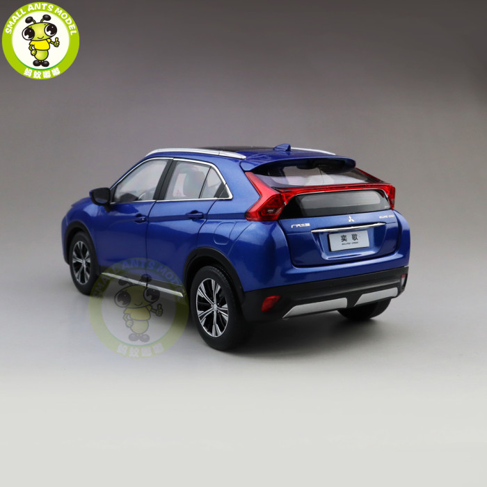 1/18 Mitsubishi ECLIPSE CROSS SUV Diecast Metal Car SUV Model Toys kids Boy Girl Gift Collection Blue