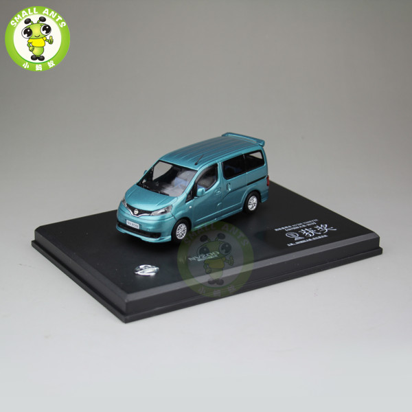 1/43 Nissan NV200 Diecast Mpv Car Model Toys Blue