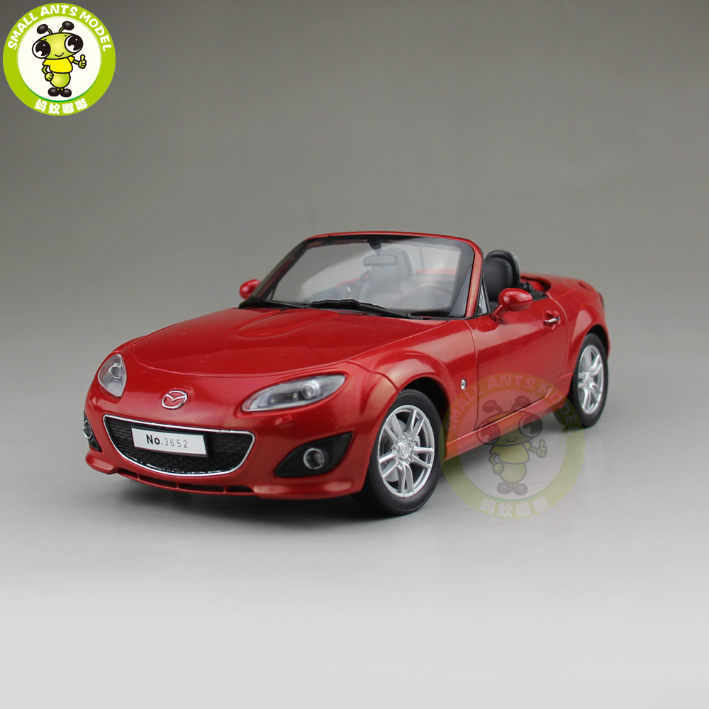 AUTOart MX-5 レッド 1/18 1/18 Mazda MX-5 MX 5 Roadster Diecast Metal Car Model Toy